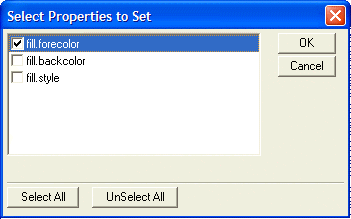 Fill Properties